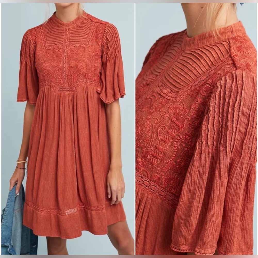 Anthropologie Meadow Rue Calistoga Tunic Dress